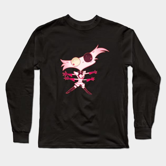 Angel Splat Long Sleeve T-Shirt by shadowllamacorn